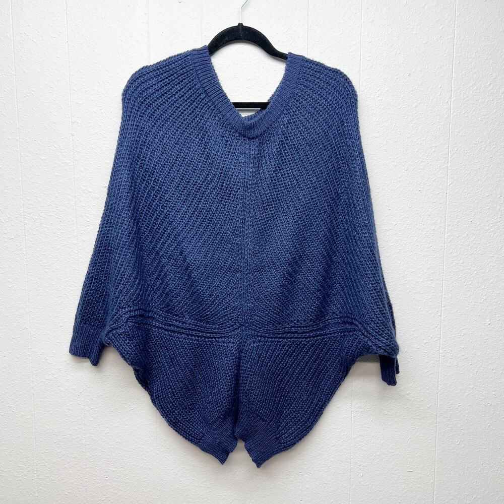 Vertigo Ribbed Balloon Sweater Womens Small Lightweight Warm Cozy Long Length